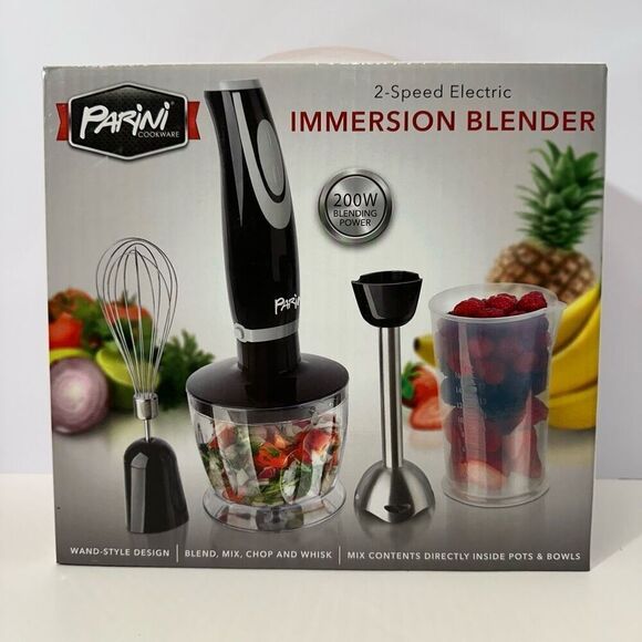 Parini Cookware Electric Immersion Blender 2-speed - Picture 1 of 11